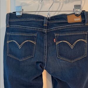 Levi's Women's Deep Indigo Skinny Jeans